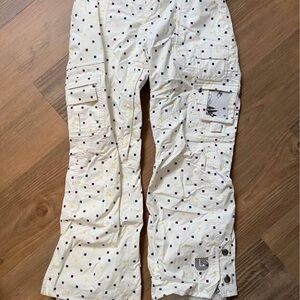 NEW Dryride Burton XS GoreTex Cycle Snowbaord Ski pants Winter Sparrow